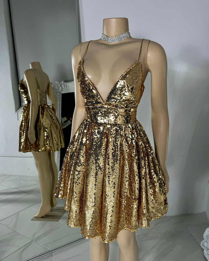 The Goldie Sequin Dress