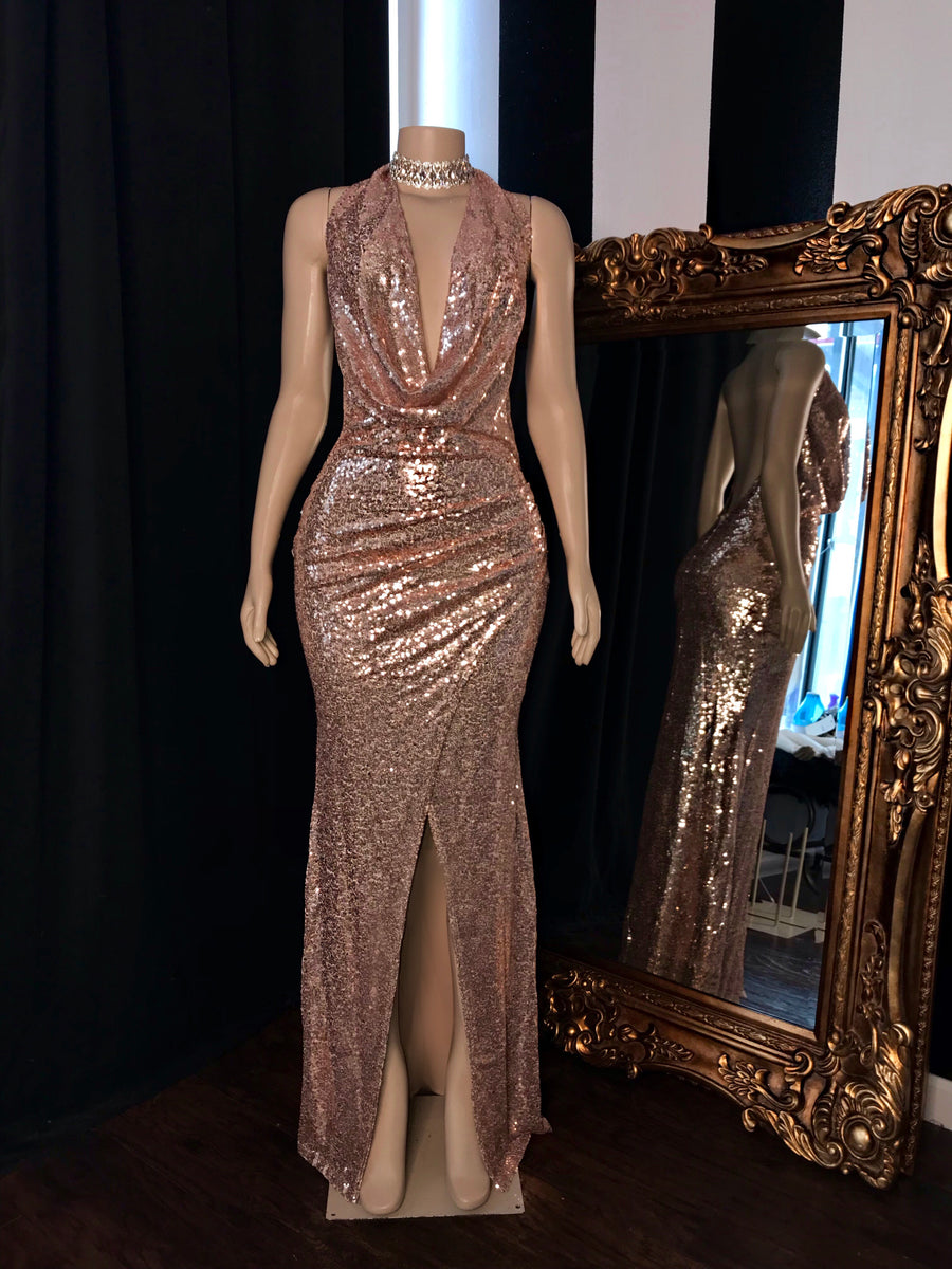 The YAHAIRA Sequin Gown – Lynira Label