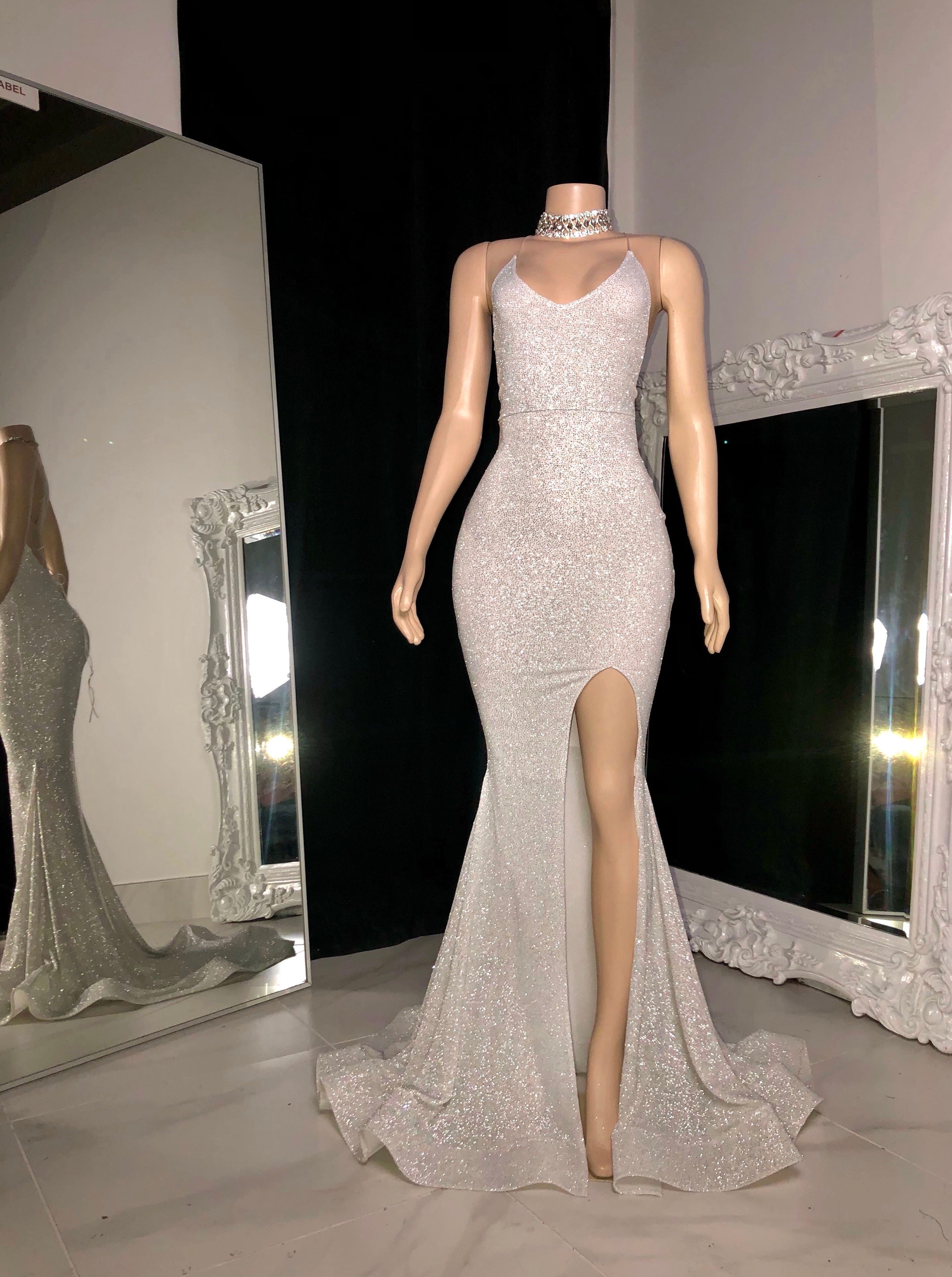 The SHARINA Glitter Gown – Lynira Label